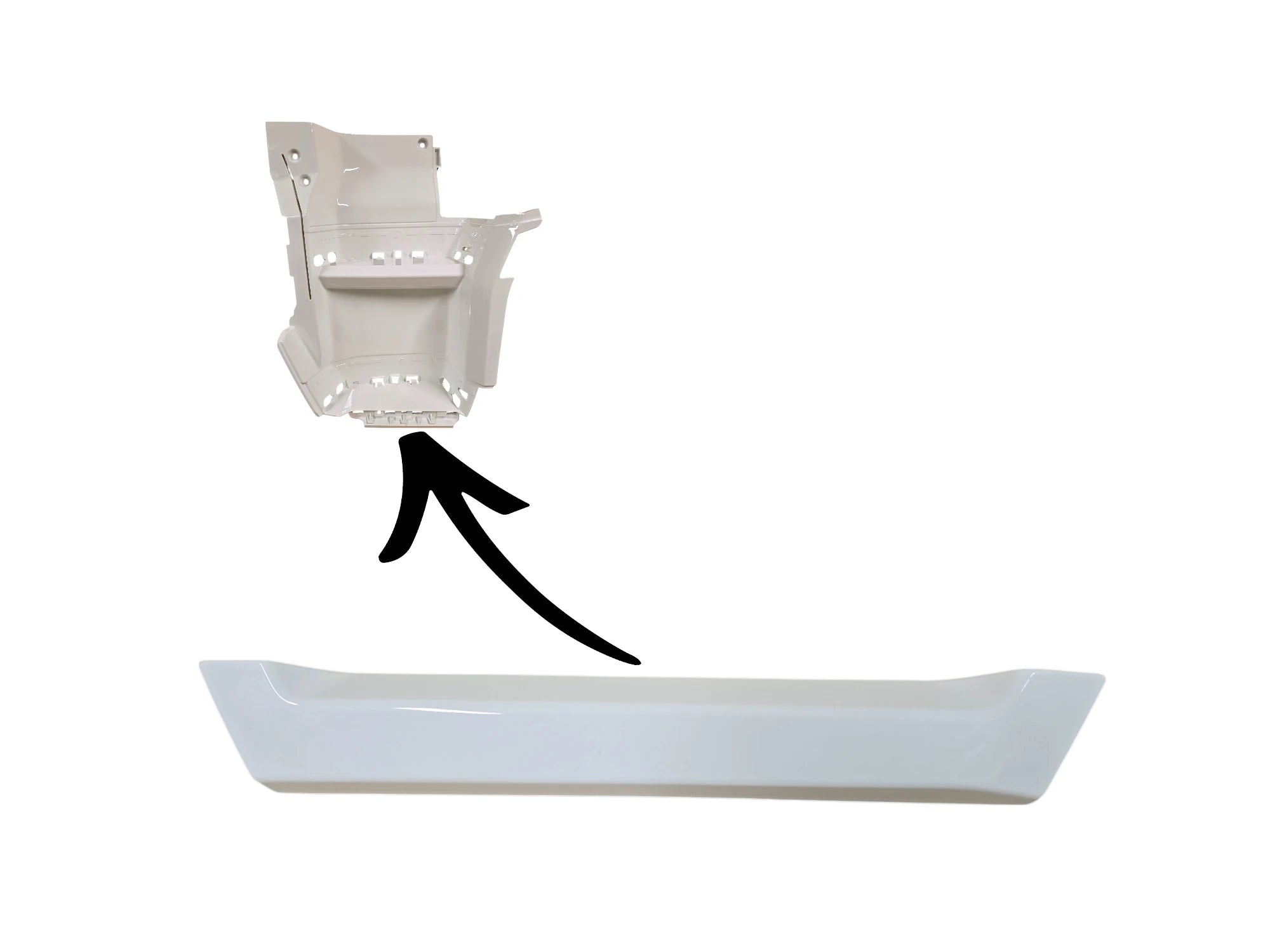 Untere Stufenverkleidung links für DAF XG XF