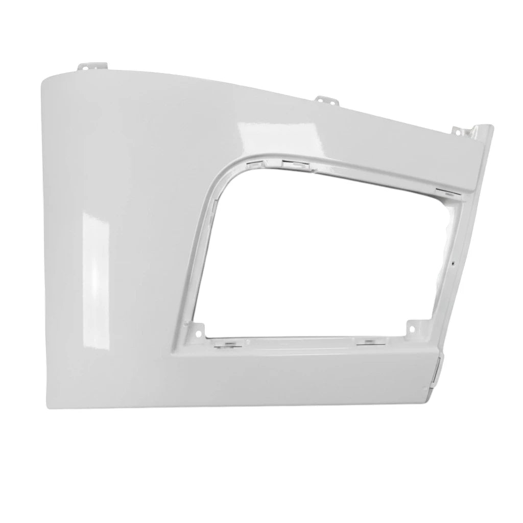 Stoßstangenecke rechts weiß lackiert 9147 passend für Mercedes Actros MP4 MP5 Lowliner