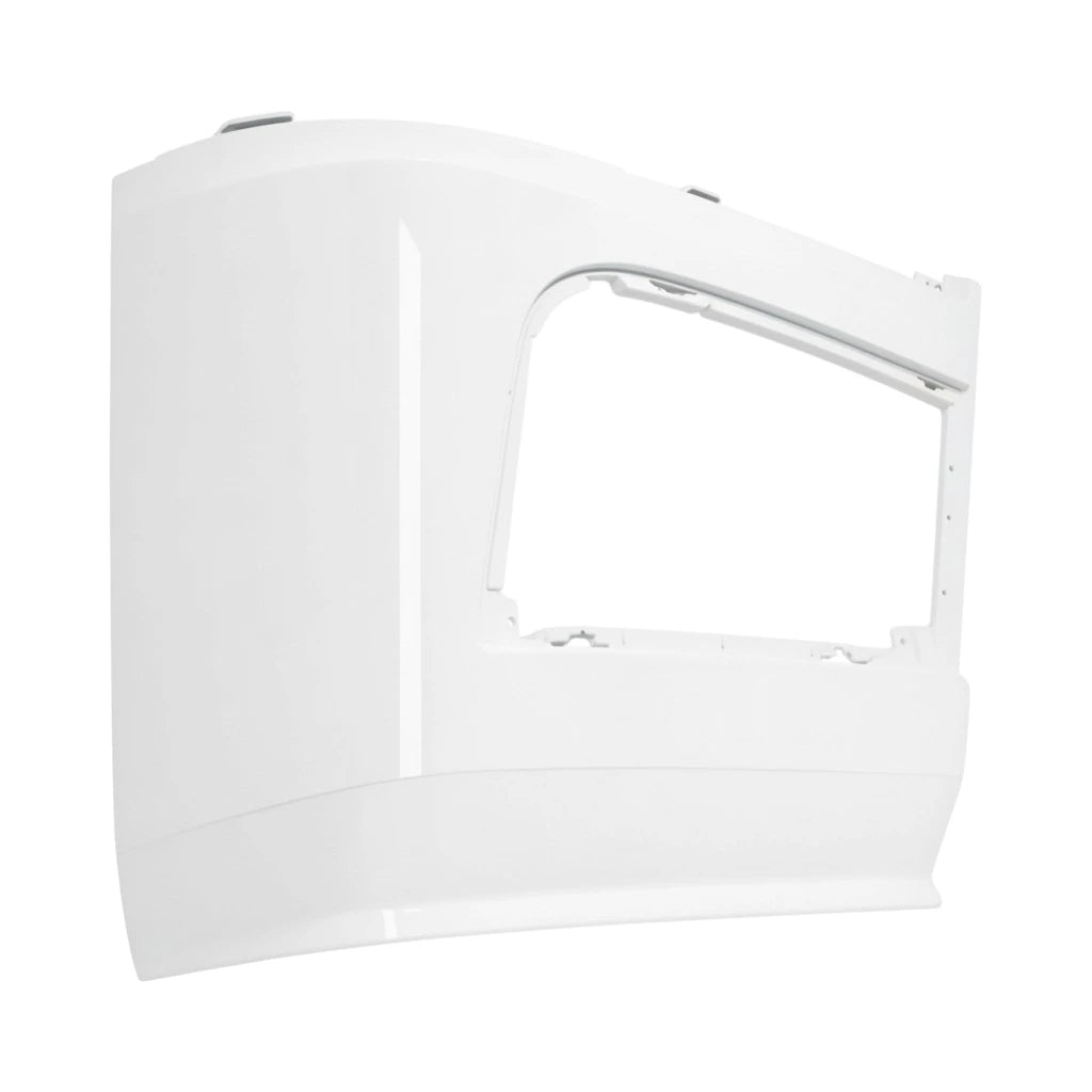 Stoßstangenecke rechts weiß 9147 OE 9608855025 passend für Mercedes Actros MP4 Big Space Giga Space