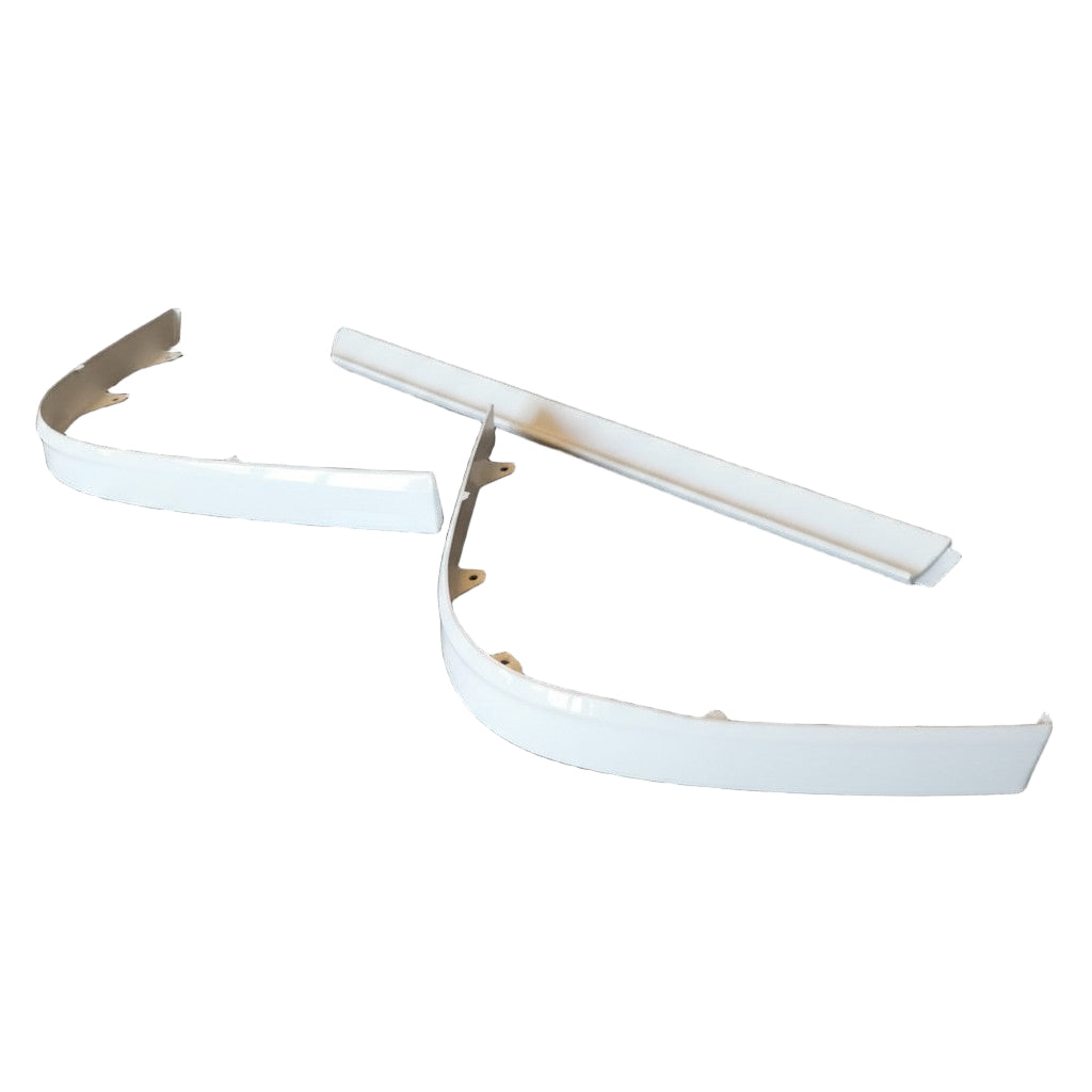 Stoßstangensatz rechts links mitte weiß lackiert 1103 für Volvo FH4 FM ab 2013