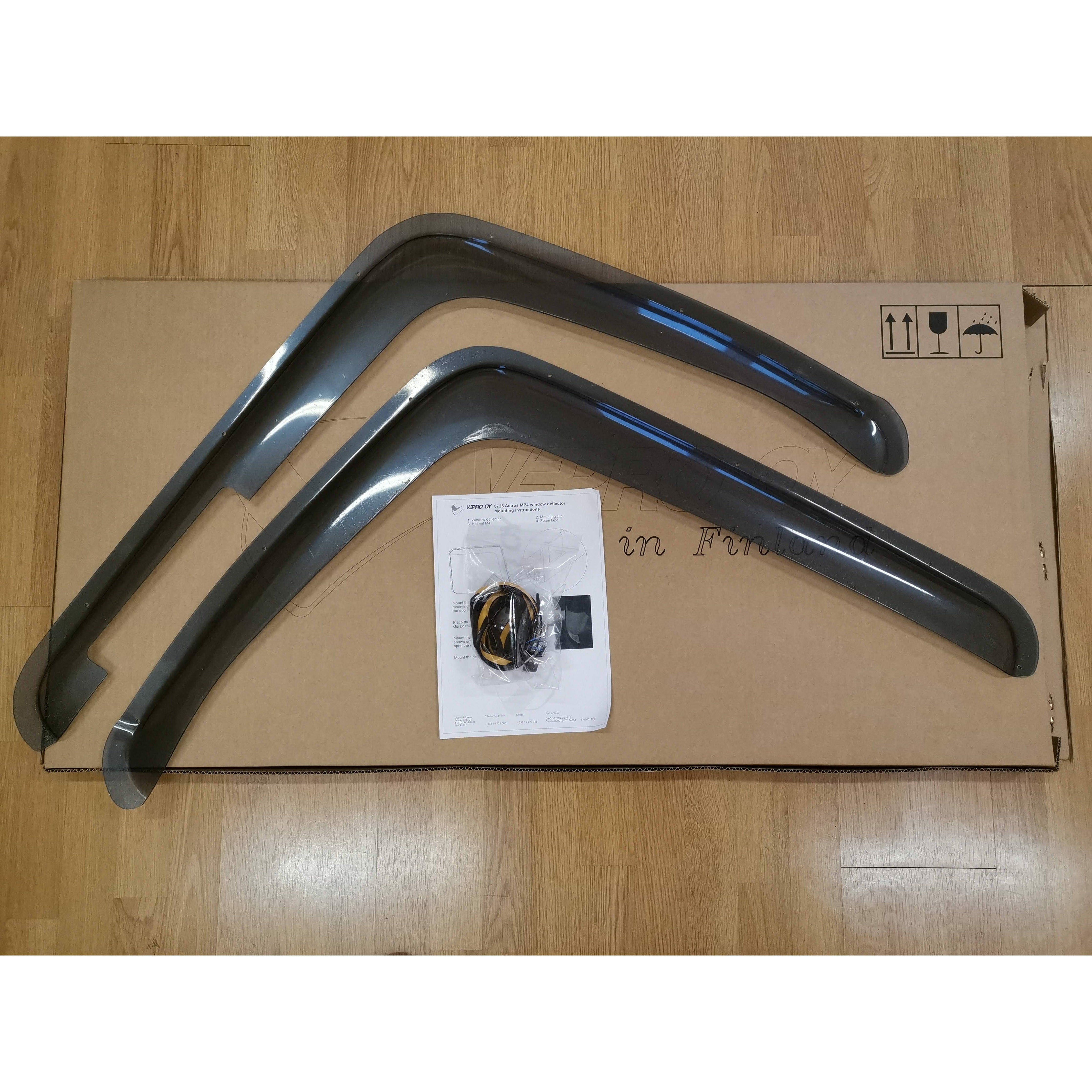 Windabweiser 1 Paar passend für Mercedes Actros MP4 / Antos ab 2012 – ClimAir / Vepro