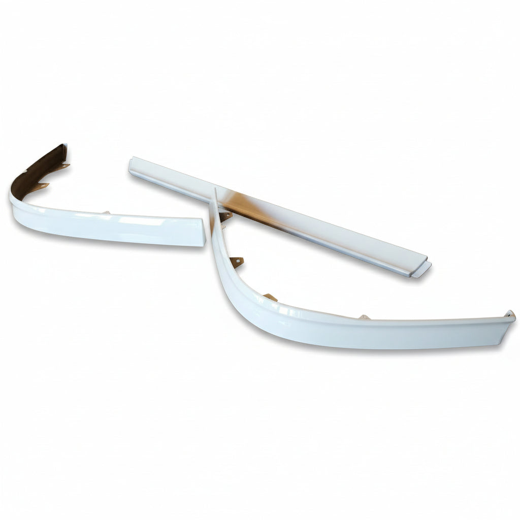 Stoßstangensatz rechts + links + mitte passend für Volvo FH4/FM ab 2013 – Weiß lackiert (Farbcode 1103)