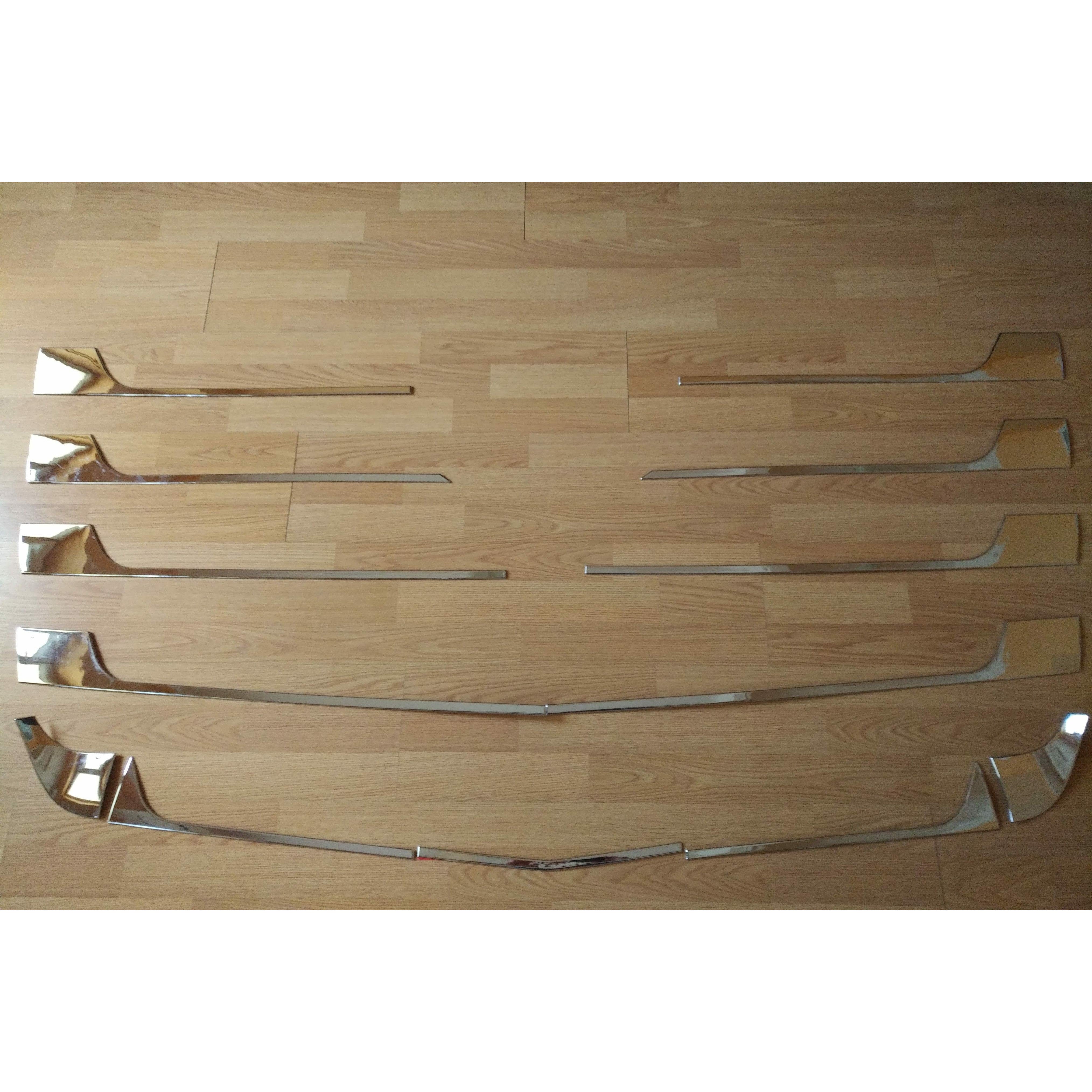 Verchromtes 13er-Set Kühlergrill-Teile für Mercedes Actros MP5 und MP4