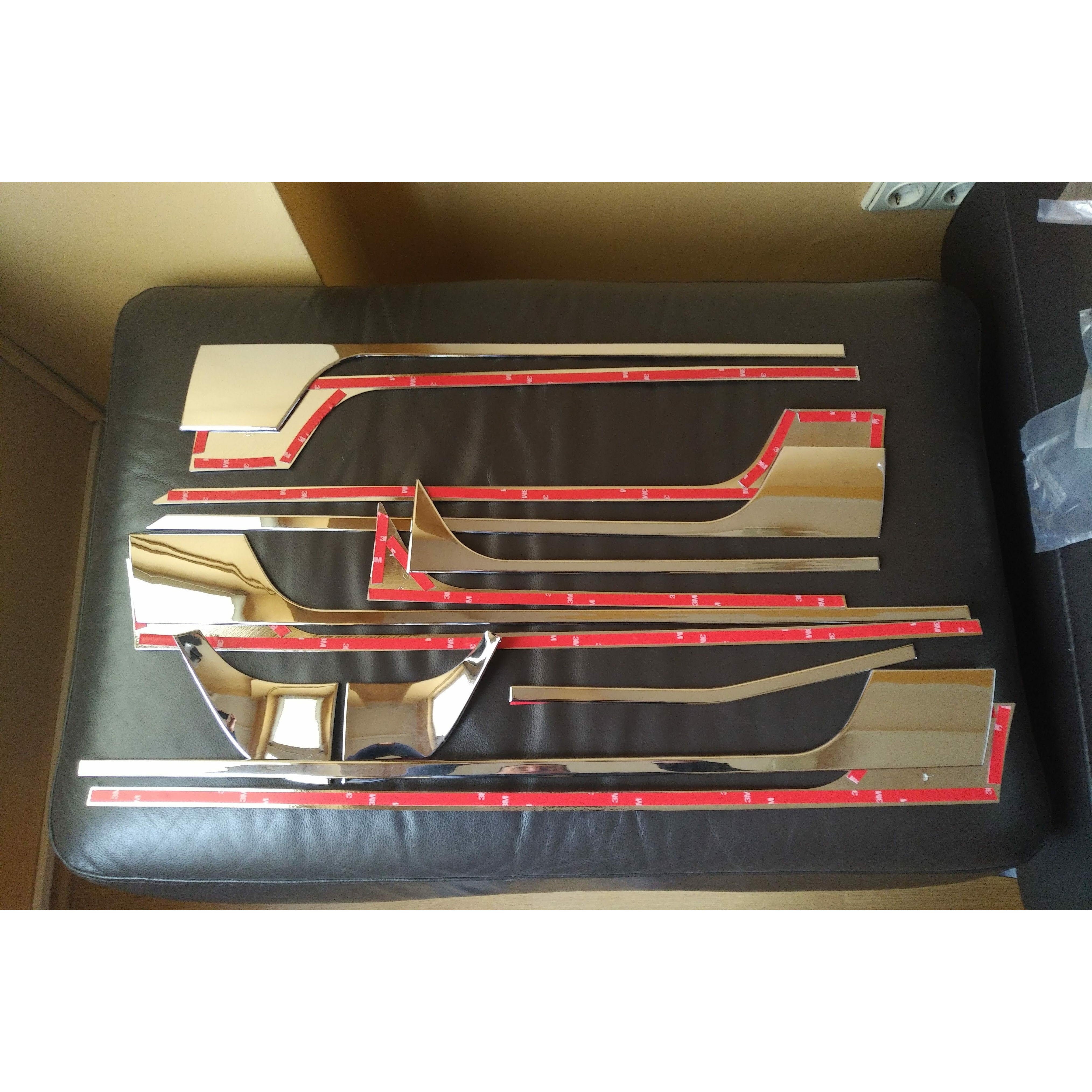 13-tlg. Kühlergrill-Kit in Chrom-Optik für Actros MP4 und MP5