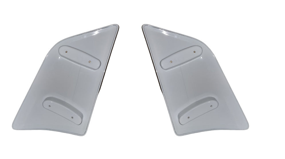 Lkw Volvo Windabweiser Set weiß