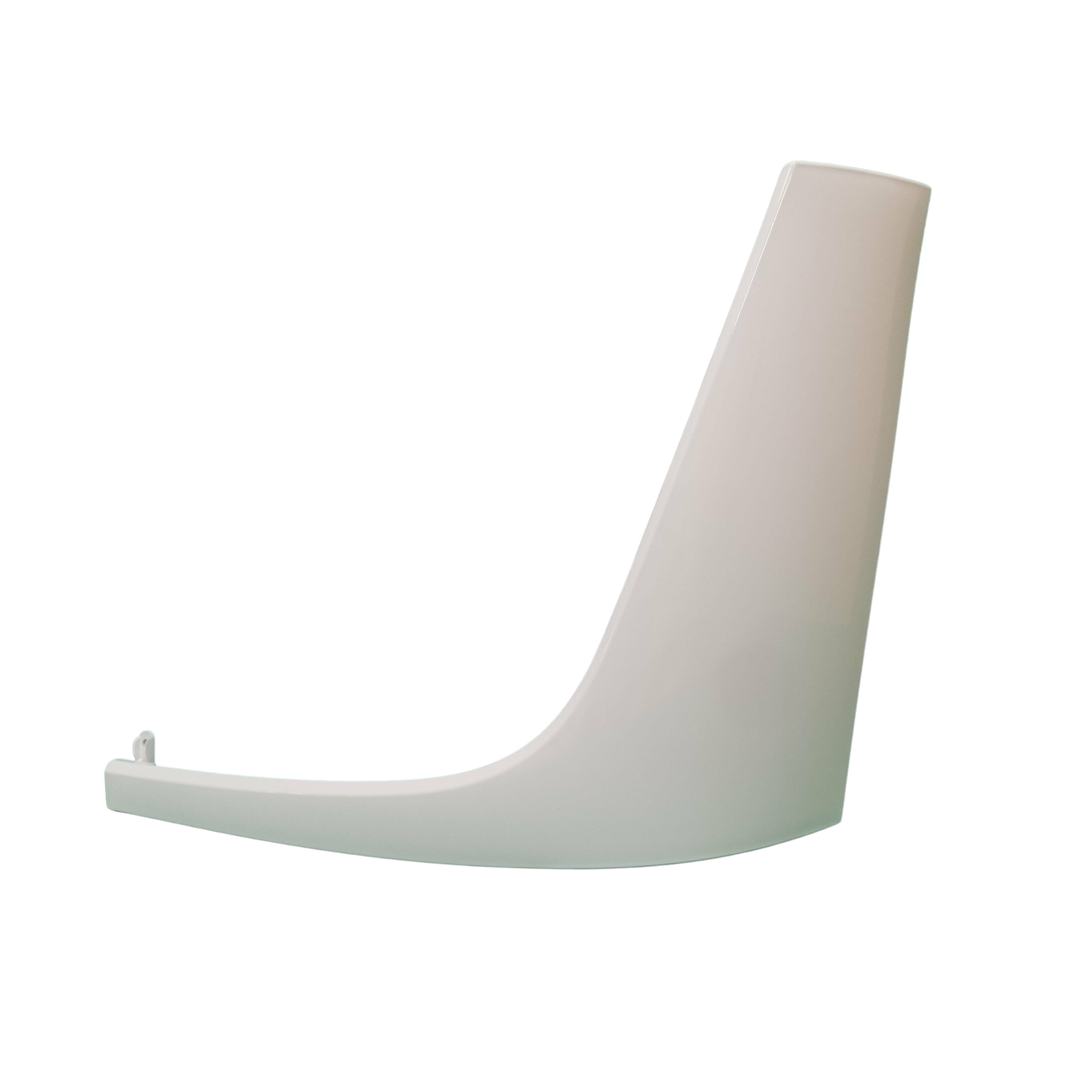 Frontansicht Scheinwerferblende MB4197 Weiß – Mercedes Actros MP4 MP5 links