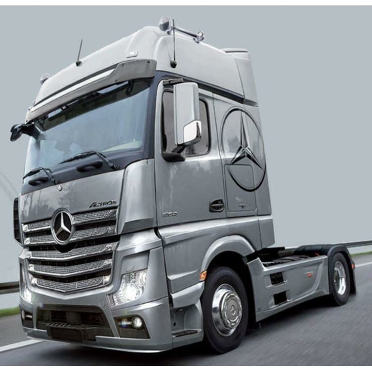 Hochwertige verchromte Spiegelabdeckungen (Nachbau) für Mercedes Actros MP4 und MP5 Baureihe LKW