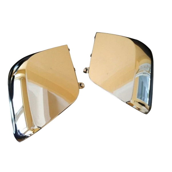 2 vnt. Chromuotos veidrodėlių apdailos Mercedes Actros MP4/MP5, OE 9608111407 / 9608111507