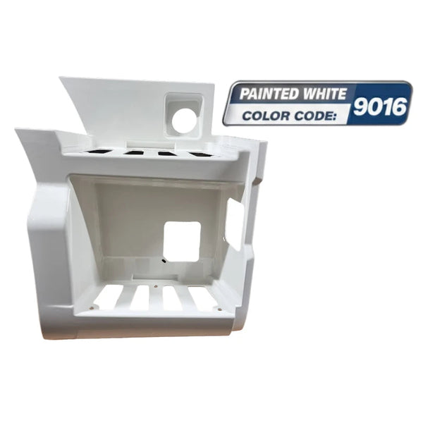 Trittbrett rechts, lackiert in RAL 9016, passend für MAN TGX TG3