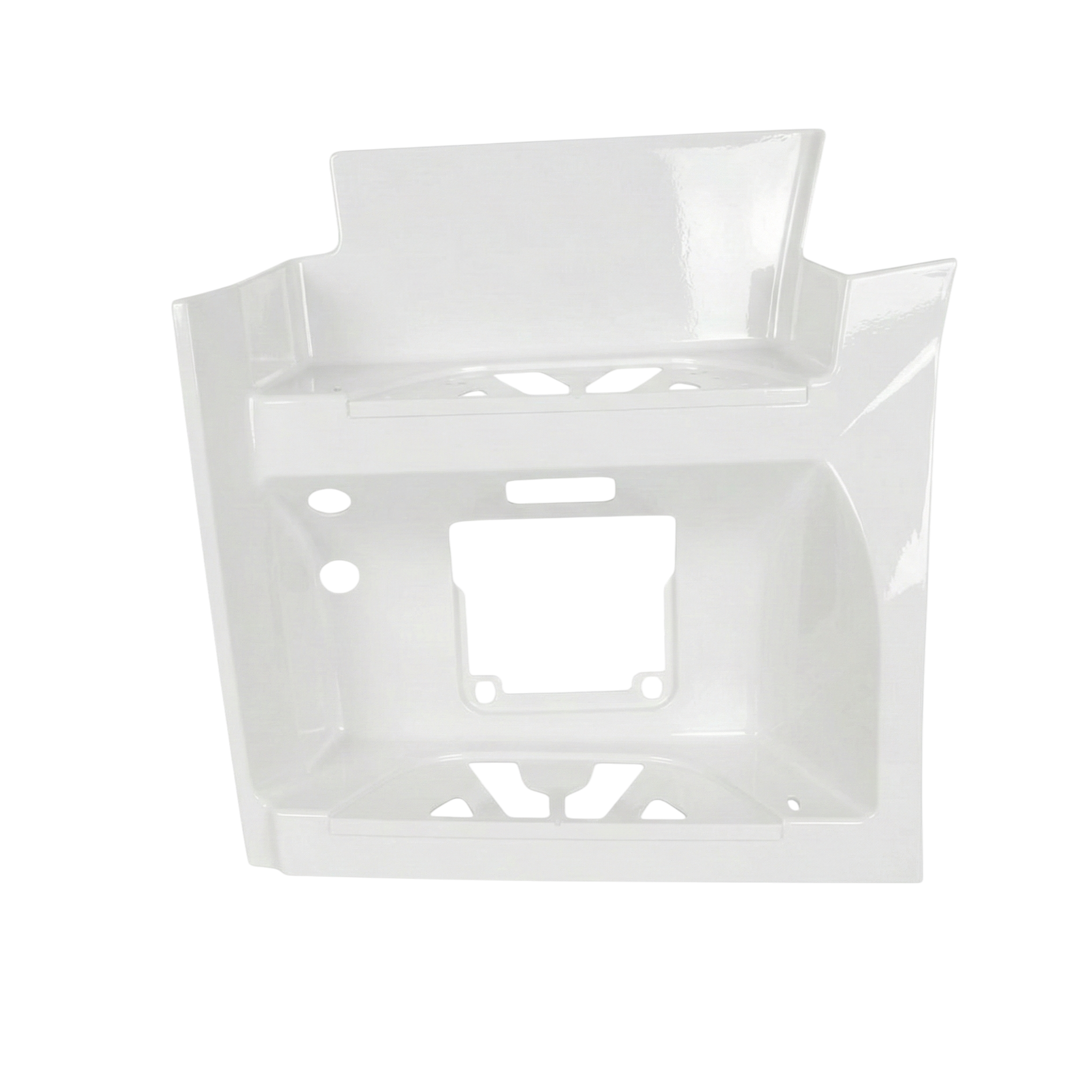 Einstiegskasten unten links lackiert Weiß 9147 passend für Mercedes Actros MP4 MP5 OE 9606661803
