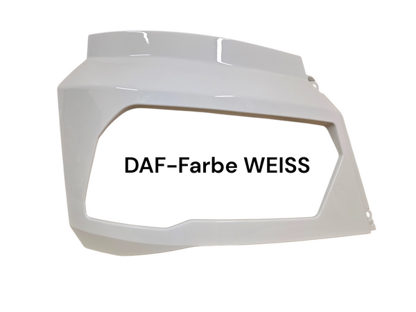 Scheinwerfer-Zierblende rechts für DAF XF XG XG+ in DAF Weiß