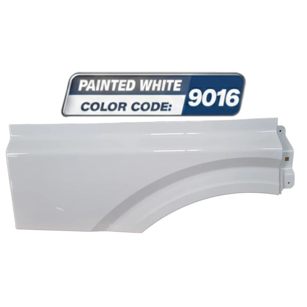 Flügelverlängerung rechts für MAN TG3, lackiert in RAL 9016, passgenaue Karosserieverkleidung
