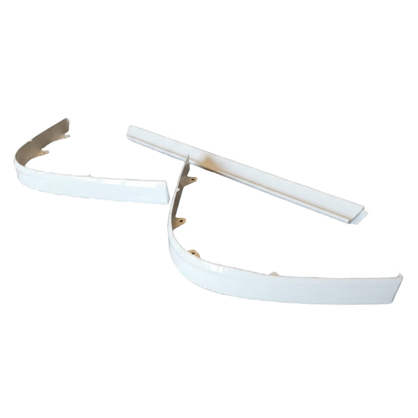 Stoßstangensatz rechts links mitte weiß lackiert 1103 für Volvo FH4 FM ab 2013
