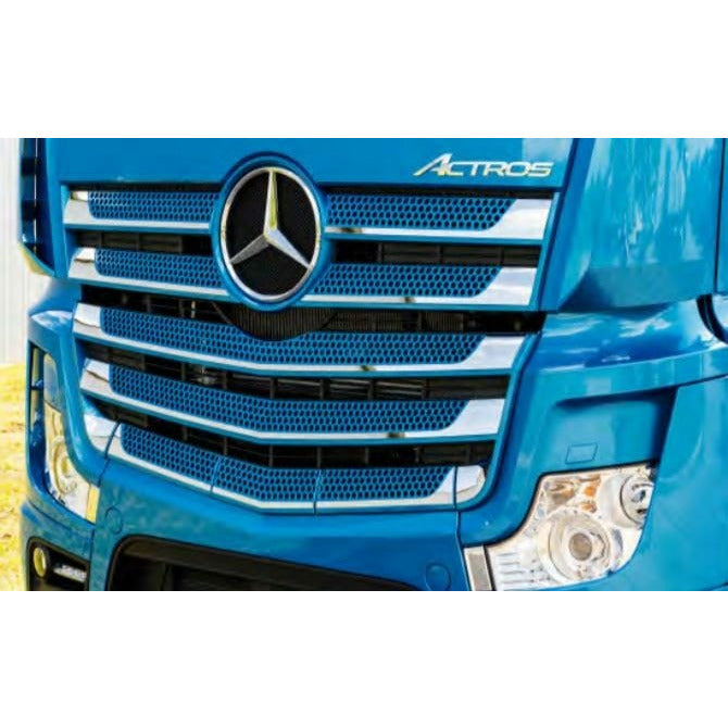LKW Zubehör: 13-teiliges Chrom-Abdeckungs-Set für Mercedes Kühlergrill