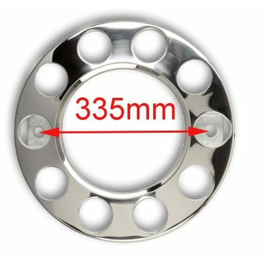 Offene Radmutterabdeckung 22,5 Zoll